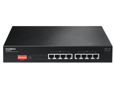 Miniatura produktu: EDIMAX GS-1008P V2 Switch 8-portowy gigabitowy, PoE z funkcją DIP Switch Miniatura produktu: EDIMAX GS-1008P V2 Switch 8-portowy gigabitowy, PoE z funkcją DIP Switch