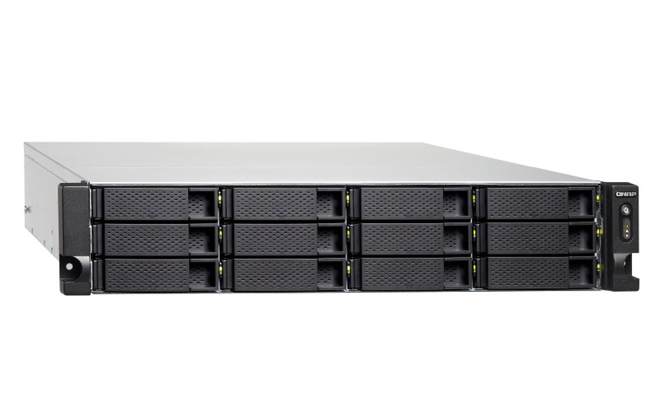 Zdjęcie produktu: Serwer plików QNAP TS-1886XU-RP-D1622-8G 18-bay, 3U, Intel Xeon D-1622 4-core 2.60 GHz, 8 GB UDIMM DDR4 ECC, 2 x 10GbE SFP+, 4x1GbE, 2xUSB 3.2, 4xPCIe, 2x550W Zdjęcie produktu: Serwer plików QNAP TS-1886XU-RP-D1622-8G 18-bay, 3U, Intel Xeon D-1622 4-core 2.60 GHz, 8 GB UDIMM DDR4 ECC, 2 x 10GbE SFP+, 4x1GbE, 2xUSB 3.2, 4xPCIe, 2x550W