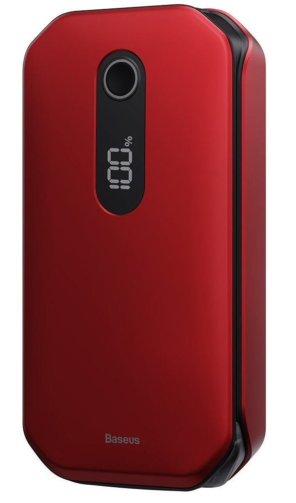 Powerbank / Rozrusznik Baseus Super Energy Car Jump Starter, 12000mAh, 1000A, USB - czerwony (CRJS03-09)