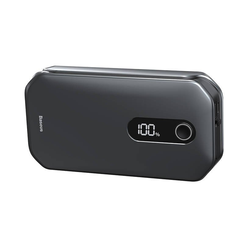 Powerbank / Rozrusznik Baseus Super Energy Car Jump Starter, 12000mAh, 1000A, USB - czarny (CRJS03-01)