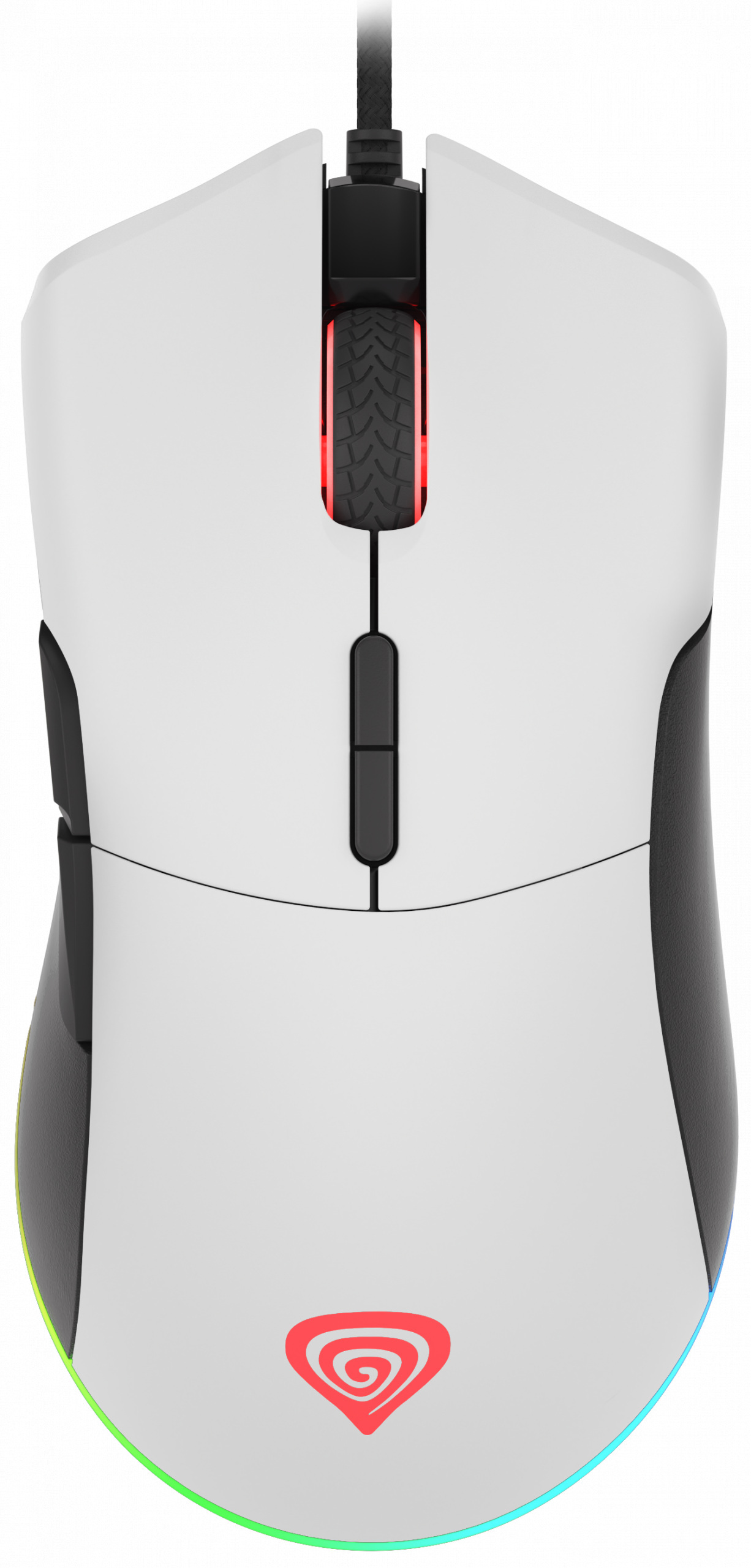 Mysz Genesis Krypton 290 RGB biała dla graczy Mysz Genesis Krypton 290 RGB biała dla graczy