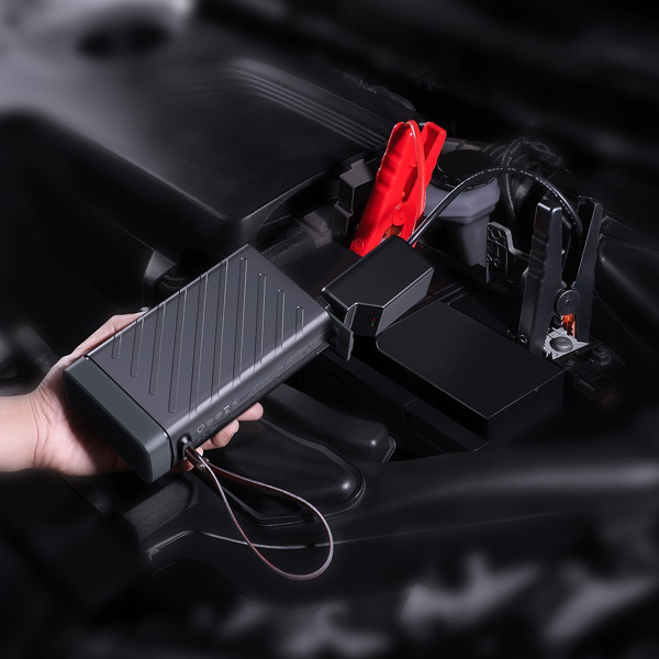 Zdjęcie produktu: Powerbank / Rozrusznik Baseus Reboost Jump Starter, 16000 mAh, 220V/100W czarny (CRJS02-A0G)