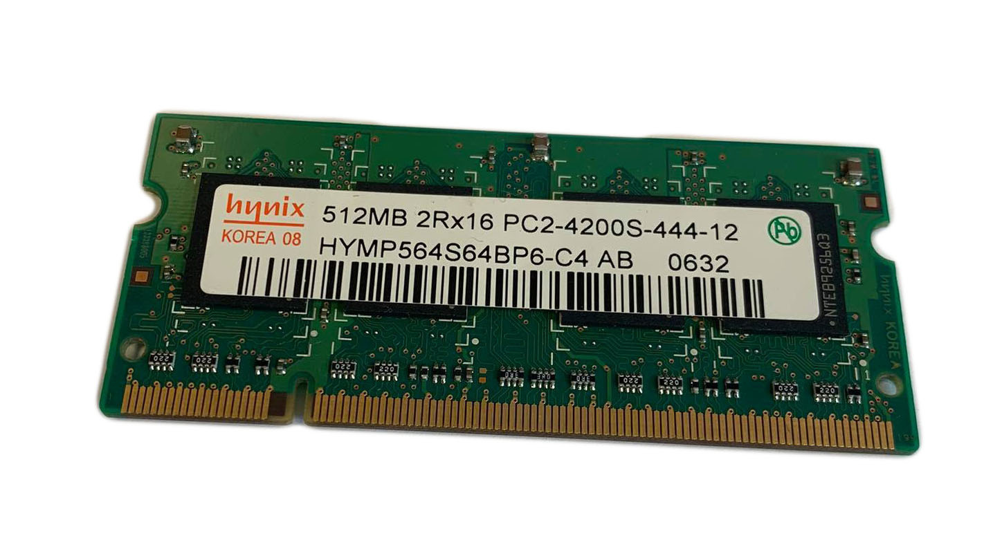 Pamięć RAM Hynix 512MB 2RX16 PC2-4200S-444-12