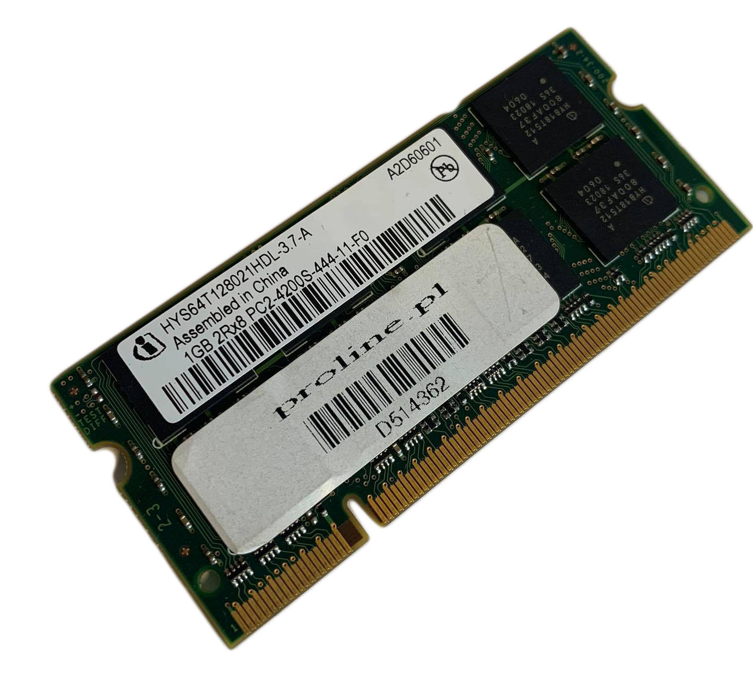 Pamięć RAM INFINEON HYS64T128021HDL-3.7-A 1GB 2RX8 PC4-4200S-444-11-F0