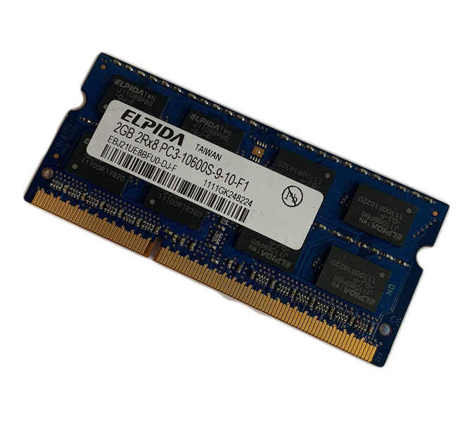 Zdjęcie produktu: Pamięć RAM Elpida 2GB 2RX8