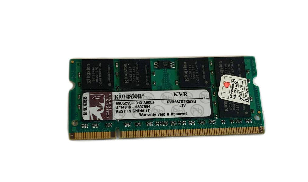 Zdjęcie produktu: Pamięć RAM Kingston KVR667D2S5/2G