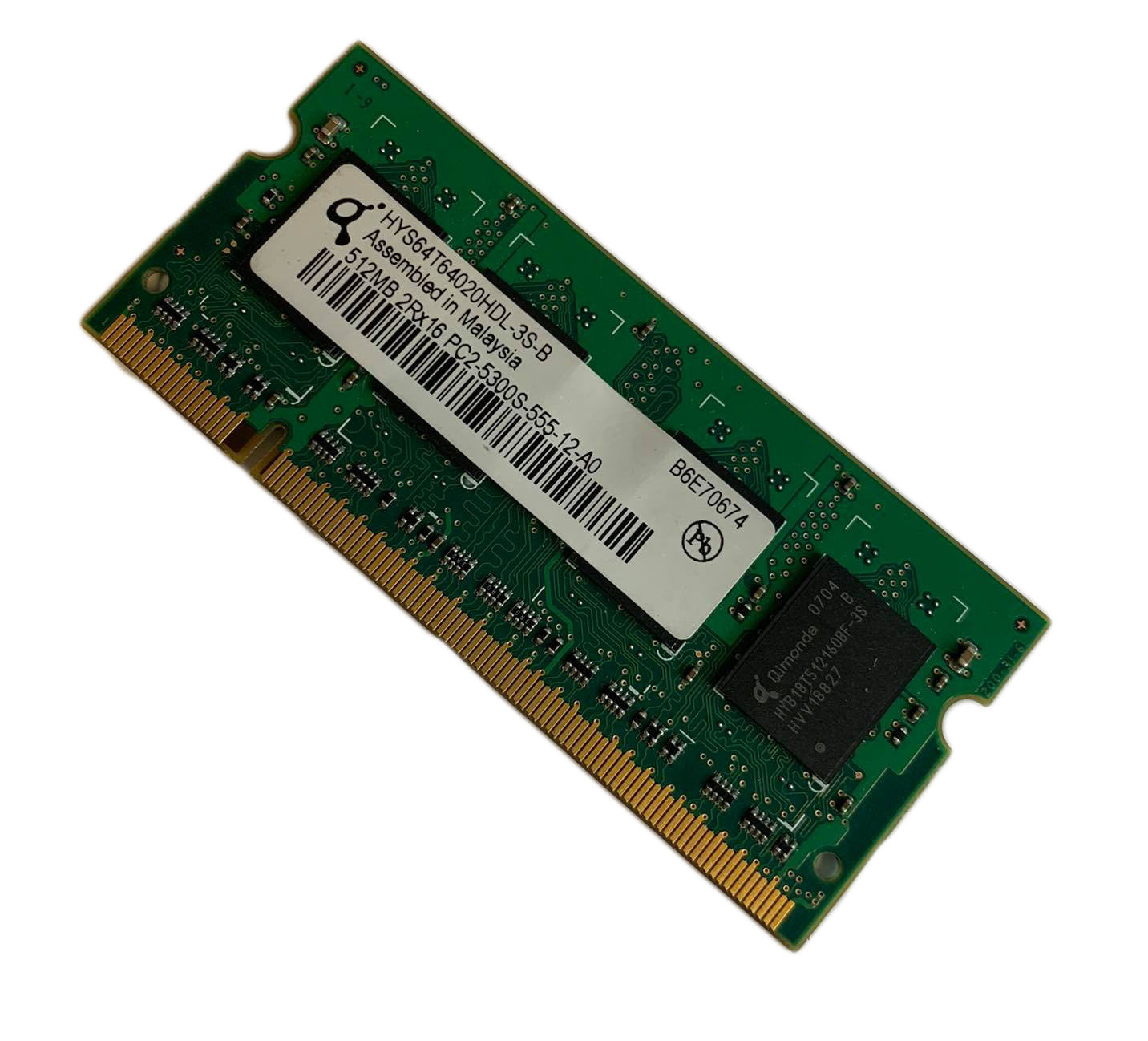 Pamięć RAM Qimonda 512MB DDR2