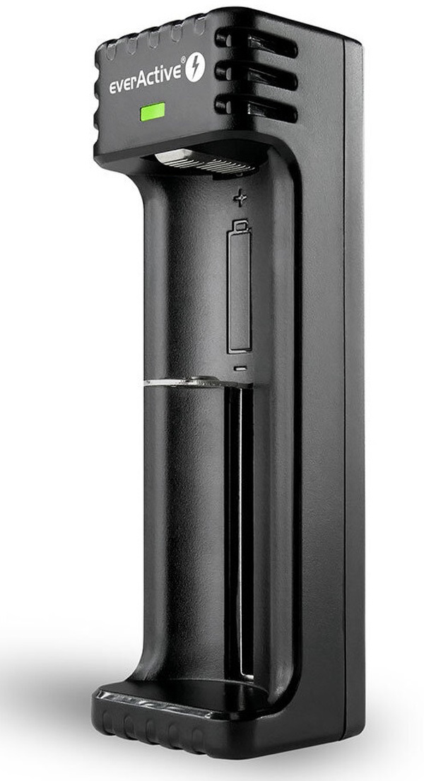 Zdjęcie produktu: Ładowarka akumulatorków cylindrycznych Li-ion 1 niezależny kanał ładowania everActive LC-100 Zdjęcie produktu: Ładowarka akumulatorków cylindrycznych Li-ion 1 niezależny kanał ładowania everActive LC-100