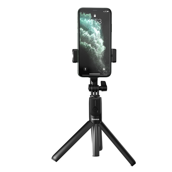 Zdjęcie produktu: Selfie stick, statyw Bluetooth Baseus Lovely (czarny) Zdjęcie produktu: Selfie stick, statyw Bluetooth Baseus Lovely (czarny)