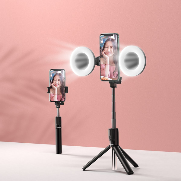 Zdjęcie produktu: Selfie stick, statyw Bluetooth Baseus Lovely (czarny) Zdjęcie produktu: Selfie stick, statyw Bluetooth Baseus Lovely (czarny)