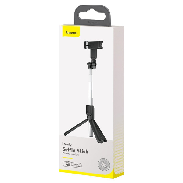 Zdjęcie produktu: Selfie stick, statyw Bluetooth Baseus Lovely (czarny) Zdjęcie produktu: Selfie stick, statyw Bluetooth Baseus Lovely (czarny)