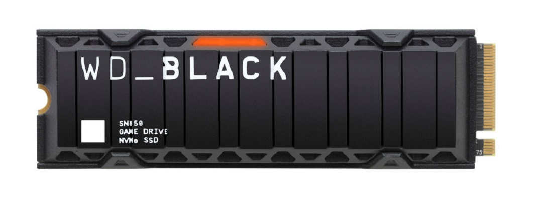 Dysk WD BLACK SN850 NVMe SSD 2TB with Heatsink Gen4 7000/5100MB/s (WDBAPZ0020BNC-WRSN)