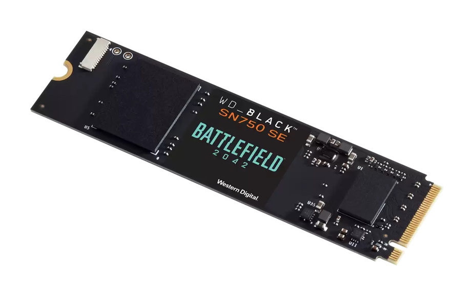 Zdjęcie produktu: Dysk WD BLACK SN750SE NVMe SSD Battlefield 2042 Edition 1TB Gen4 (WDBB9J0010BNC-WRSN)