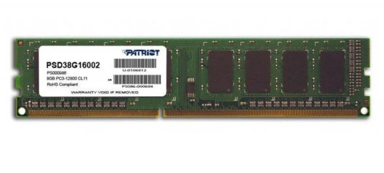 Zdjęcie produktu: Pamięć Patriot Signature DDR3 8GB (1x8GB) 1600MHz CL11 PSD38G16002