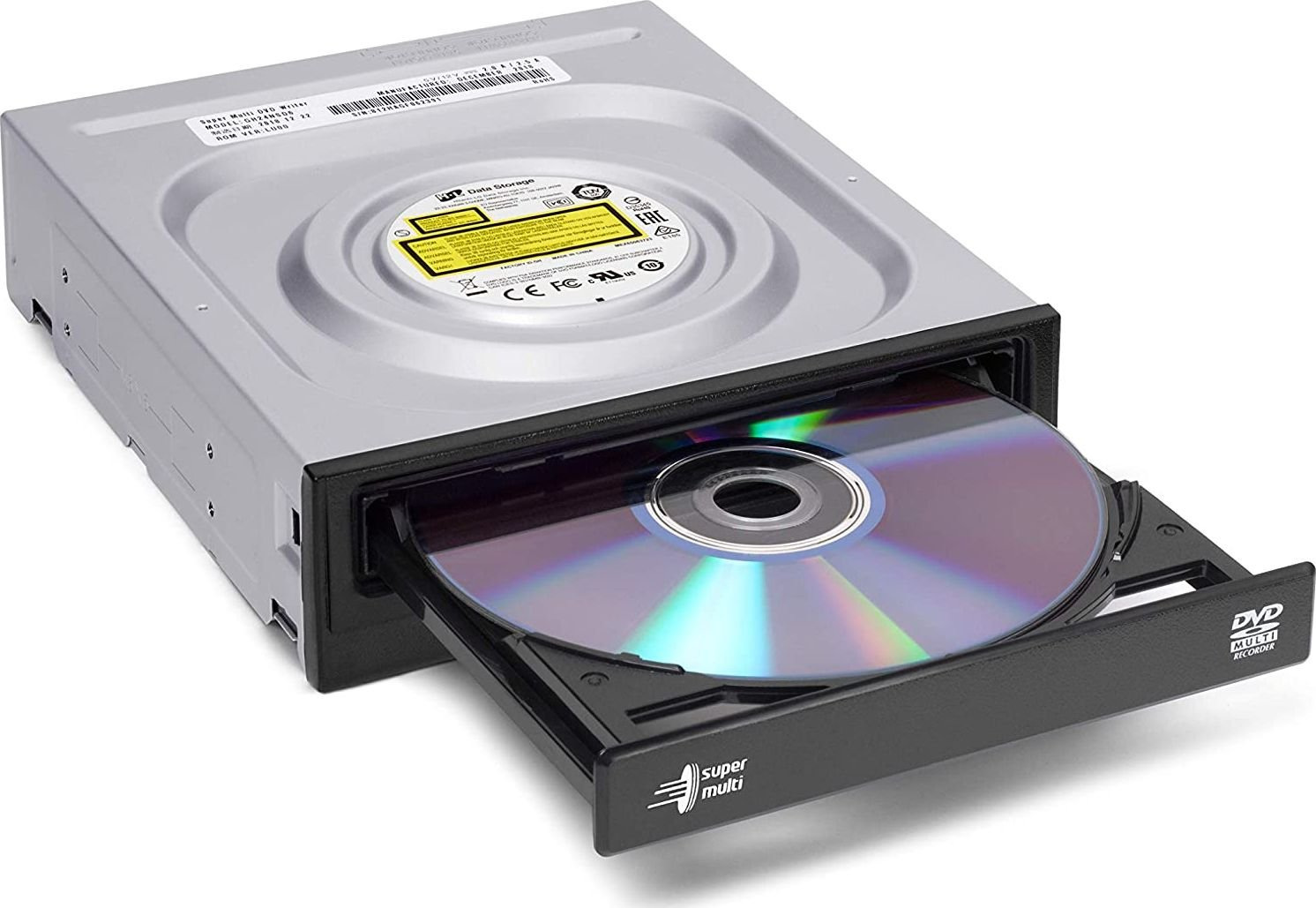 Hitachi LG DVDRW+- GH24NSD6.ASAR10B SATA OEM Black