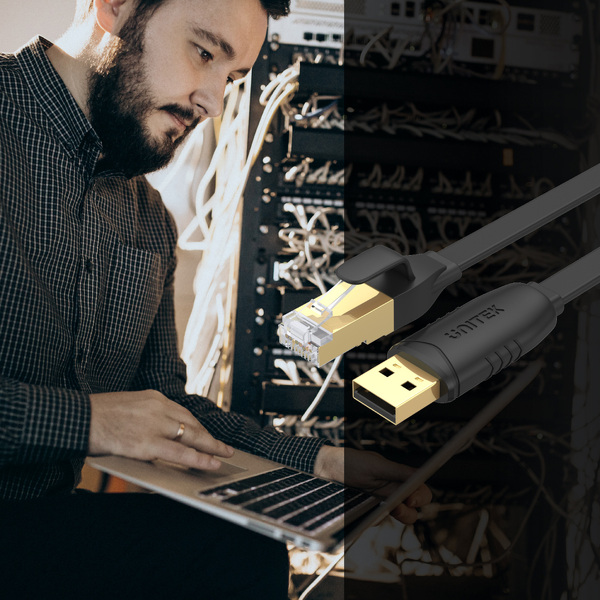 Zdjęcie produktu: Unitek kabel sieciowy konsolowy (Y-SP02001B)