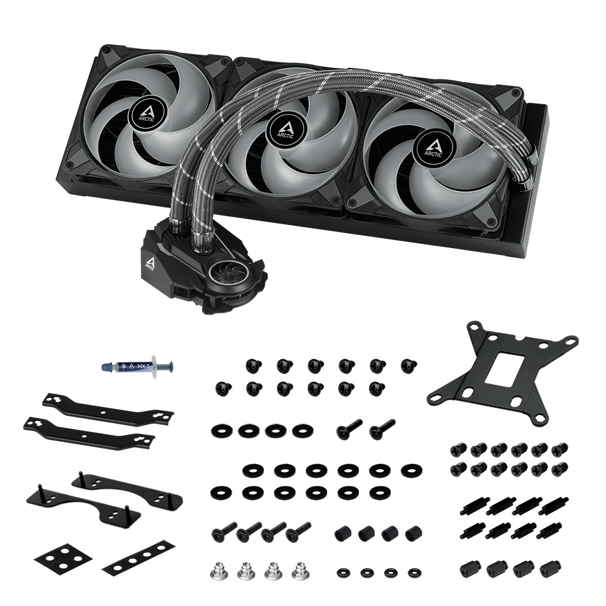 Chłodzenie wodne Arctic Liquid Freezer II 420 RGB Black (ACFRE00110A) Chłodzenie wodne Arctic Liquid Freezer II 420 RGB Black (ACFRE00110A)