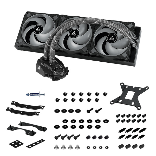 Zdjęcie produktu: Chłodzenie wodne Arctic Liquid Freezer II 420 ARGB Black (ACFRE00109A) Zdjęcie produktu: Chłodzenie wodne Arctic Liquid Freezer II 420 ARGB Black (ACFRE00109A)