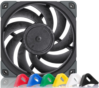 Miniatura produktu: Wentylator Noctua NF A12x25 PWM chromax.black.swap 120mm