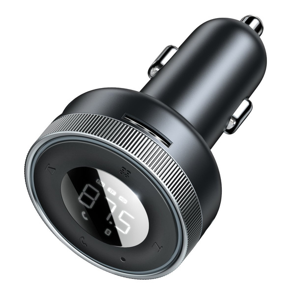 Zdjęcie produktu: Transmiter FM Baseus Enjoy Car, Bluetooth 5.0, microSD, AUX (CCLH-01) Zdjęcie produktu: Transmiter FM Baseus Enjoy Car, Bluetooth 5.0, microSD, AUX (CCLH-01)