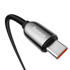 Miniatura zdjęcia: Kabel przewód USB Typ-C do Typ-C 200cm Baseus Display LCD Quick Charge 100W, PD z obsługą szybkiego ładowania - czarny (CATSK-C01) Miniatura zdjęcia: Kabel przewód USB Typ-C do Typ-C 200cm Baseus Display LCD Quick Charge 100W, PD z obsługą szybkiego ładowania - czarny (CATSK-C01)