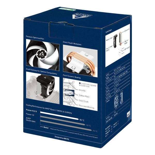 Zdjęcie produktu: Chłodzenie procesora Arctic Freezer A13 X (ACFRE00083A)