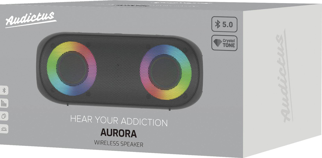 Zdjęcie produktu: Audictus Aurora RGB 14W RMS Black