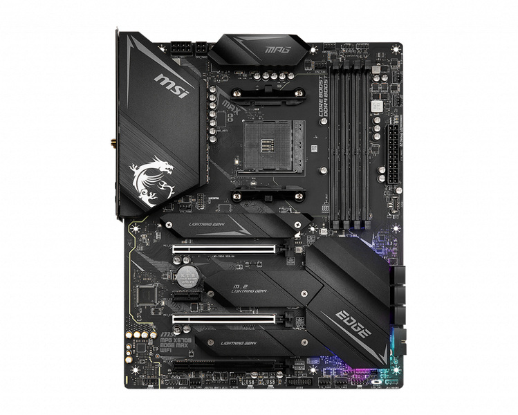 Zdjęcie produktu: Płyta główna MSI MPG X570S EDGE MAX WIFI AM4 Zdjęcie produktu: Płyta główna MSI MPG X570S EDGE MAX WIFI AM4