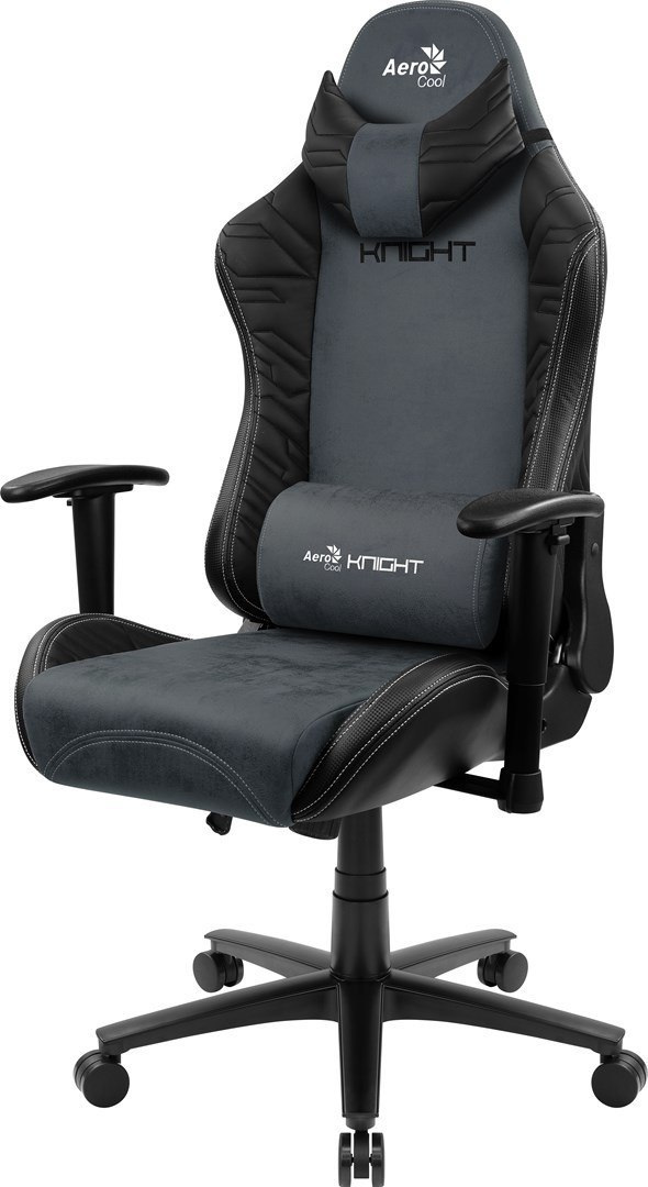 Fotel gamingowy Aerocool FD Knight, czarno-niebieski