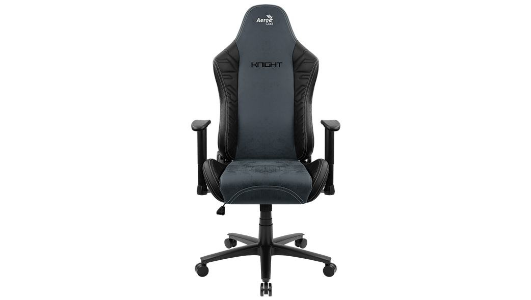 Fotel gamingowy Aerocool FD Knight, czarno-niebieski
