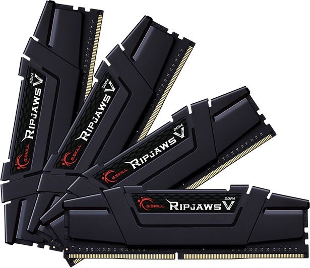 Pamięć G.Skill RipjawsV DDR4 128GB (4x32GB) 4000MHz CL18 XMP2 F4-4000C18Q-128GVK Pamięć G.Skill RipjawsV DDR4 128GB (4x32GB) 4000MHz CL18 XMP2 F4-4000C18Q-128GVK