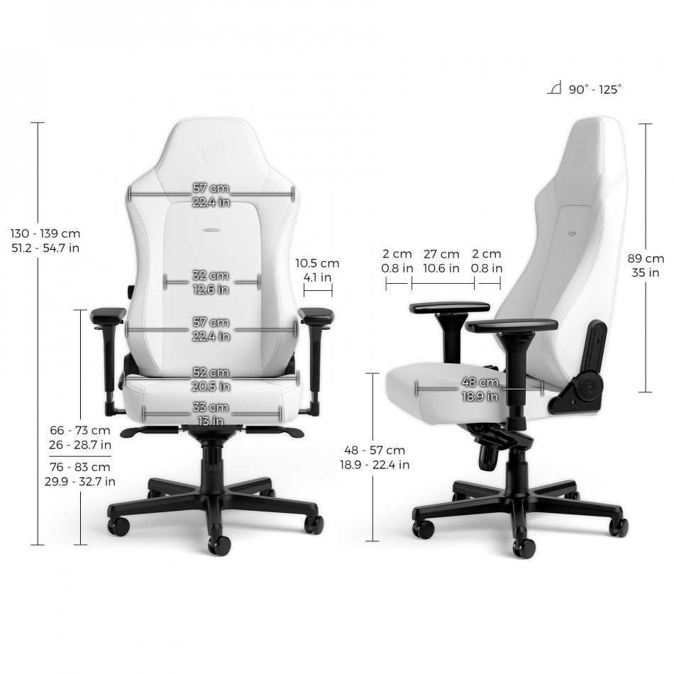 noblechairs HERO White Edition, biały