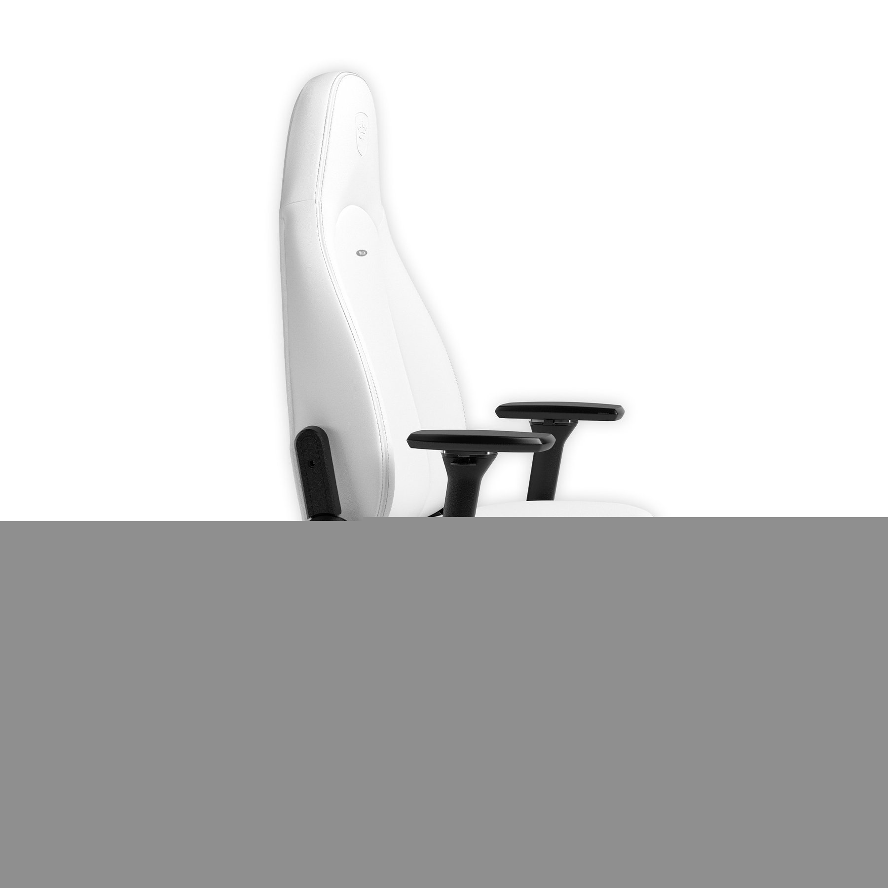 Fotel noblechairs ICON White Edition, biały, białe obszycie