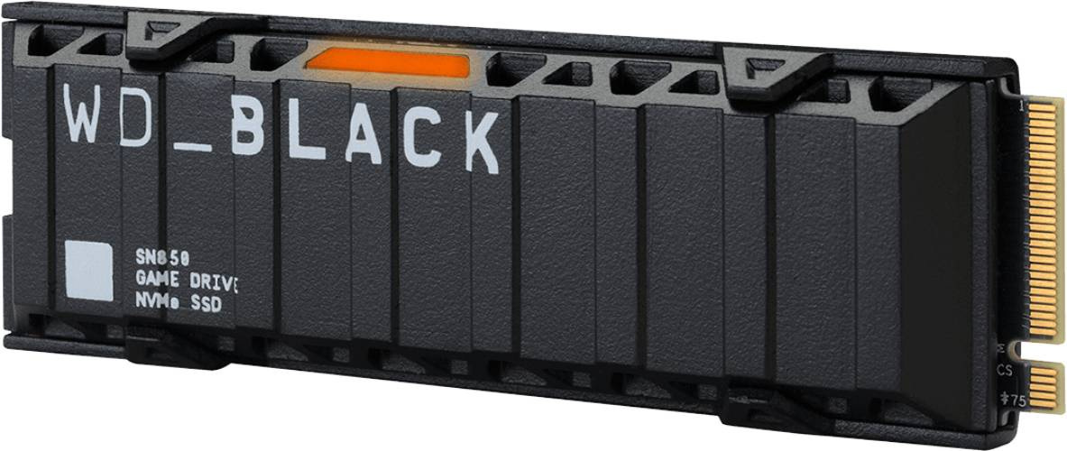 Dysk WD Black SN850 SSD 2TB M.2 PCIe NVMe Gen4 with Heatsink 7000/5100MB/s (WDS200T1XHE)