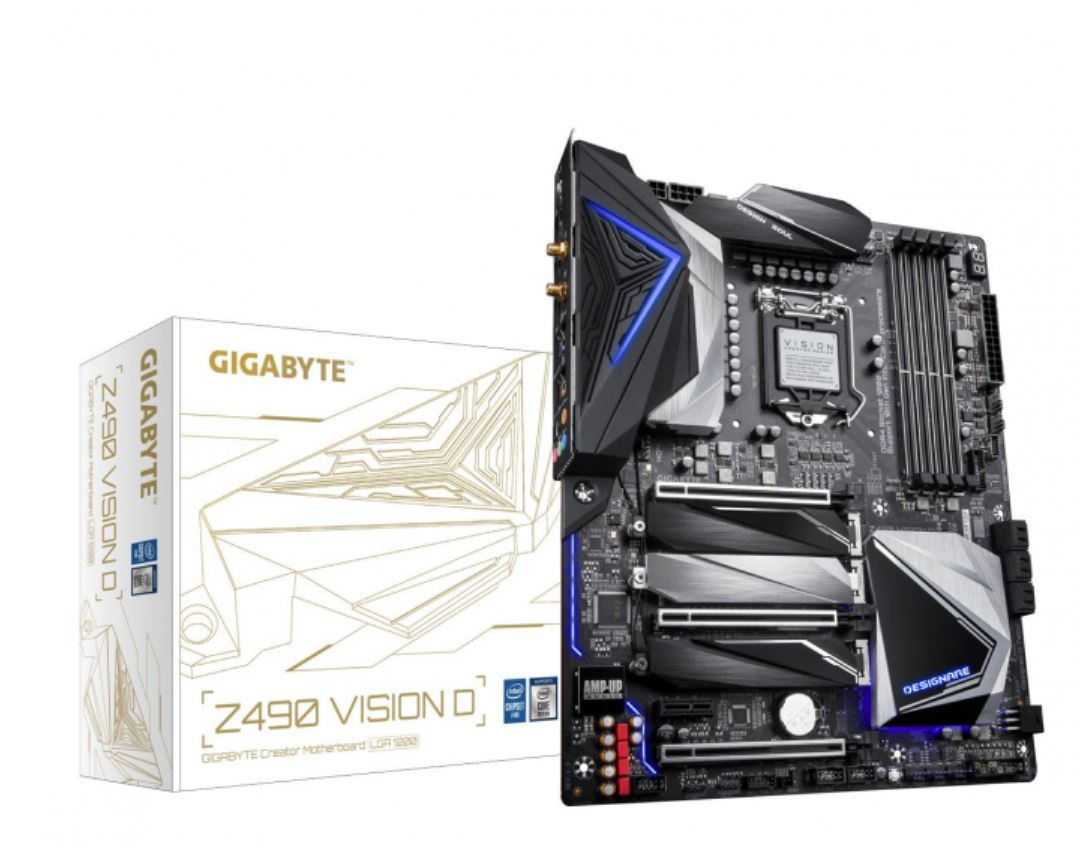 Płyta główna Gigabyte Z490 VISION D DDR4 LGA1200 eg. ze zwrotu