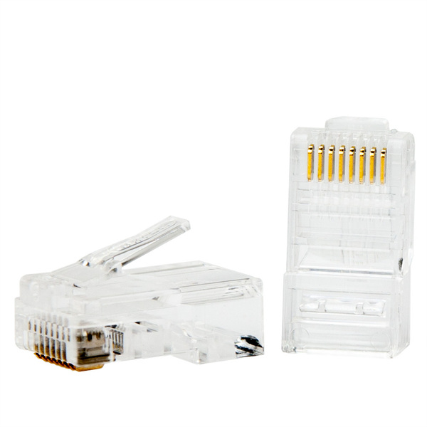 Zdjęcie produktu: Wtyk sieciowy modularny RJ45 (8P8C) Cat. 6 100 szt. Unitek (Y-OT19TP)