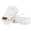 Miniatura zdjęcia: Wtyk sieciowy modularny RJ45 (8P8C) Cat. 6 100 szt. Unitek (Y-OT19TP)