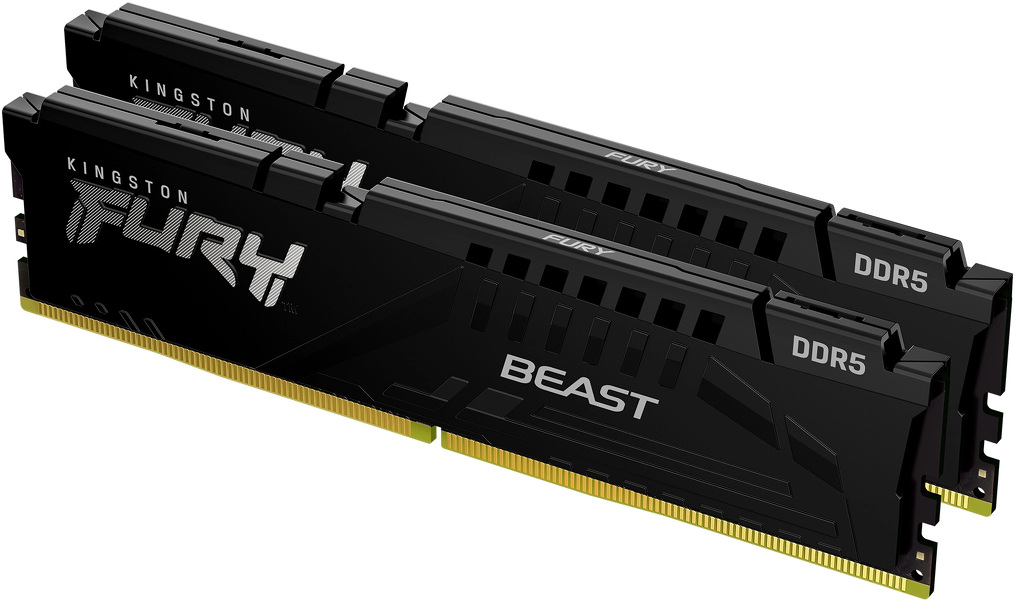 Zdjęcie produktu: Pamięć Kingston FURY Beast Black 32GB (2x16GB) DDR5 4800 CL38 KF548C38BBK2-32 Zdjęcie produktu: Pamięć Kingston FURY Beast Black 32GB (2x16GB) DDR5 4800 CL38 KF548C38BBK2-32