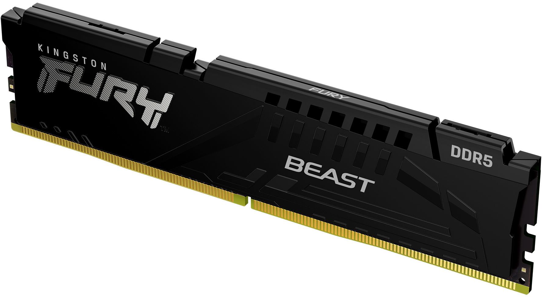 Pamięć Kingston FURY Beast Black 16GB (1x16GB) DDR5 4800 CL38 KF548C38BB-16 Pamięć Kingston FURY Beast Black 16GB (1x16GB) DDR5 4800 CL38 KF548C38BB-16
