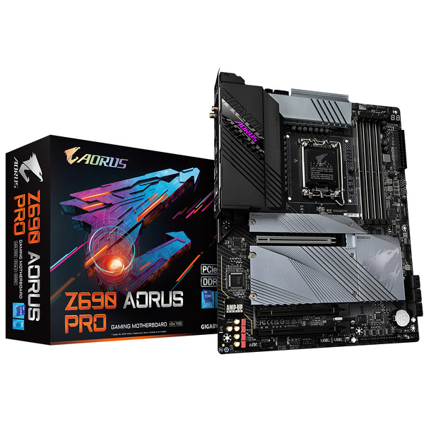 Zdjęcie produktu: Płyta główna Gigabyte Z690 AORUS PRO DDR5 LGA1700 Zdjęcie produktu: Płyta główna Gigabyte Z690 AORUS PRO DDR5 LGA1700