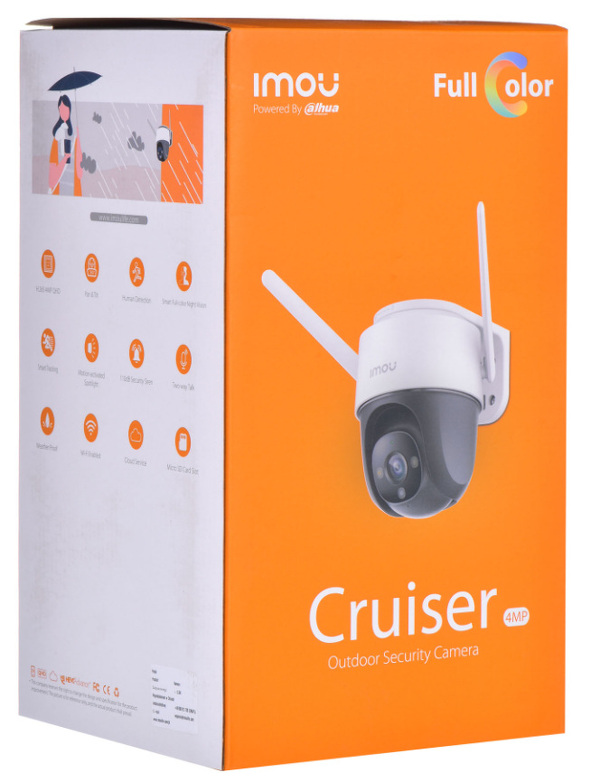 Zdjęcie produktu: Kamera zewnętrzna IMOU Cruiser 4MP IPC-S42FP Zdjęcie produktu: Kamera zewnętrzna IMOU Cruiser 4MP IPC-S42FP