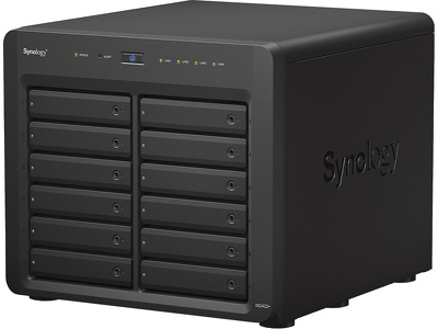 Miniatura produktu: Serwer plików Synology DS2422+ 12-bay, SATA 6G, 2.1GHz quad-core, 4G RAM, 4xGbE LAN, 2x USB 3.0