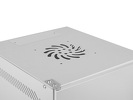 Miniatura zdjęcia: Szafa Instalacyjna Rack Wisząca 10" 9u 280x310 Szara Drzwi Szklane Lanberg (Flat Pack)