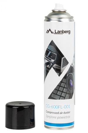 Miniatura produktu: Sprężone powietrze Lanberg Air Duster 600ML