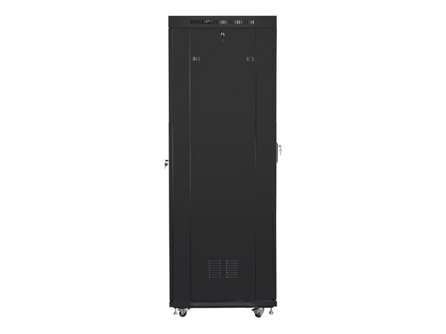 Szafa Instalacyjna Rack Stojąca 19" 42U 800x800 Czarna Drzwi Szklane (Flat Pack) Lanberg Szafa Instalacyjna Rack Stojąca 19" 42U 800x800 Czarna Drzwi Szklane (Flat Pack) Lanberg