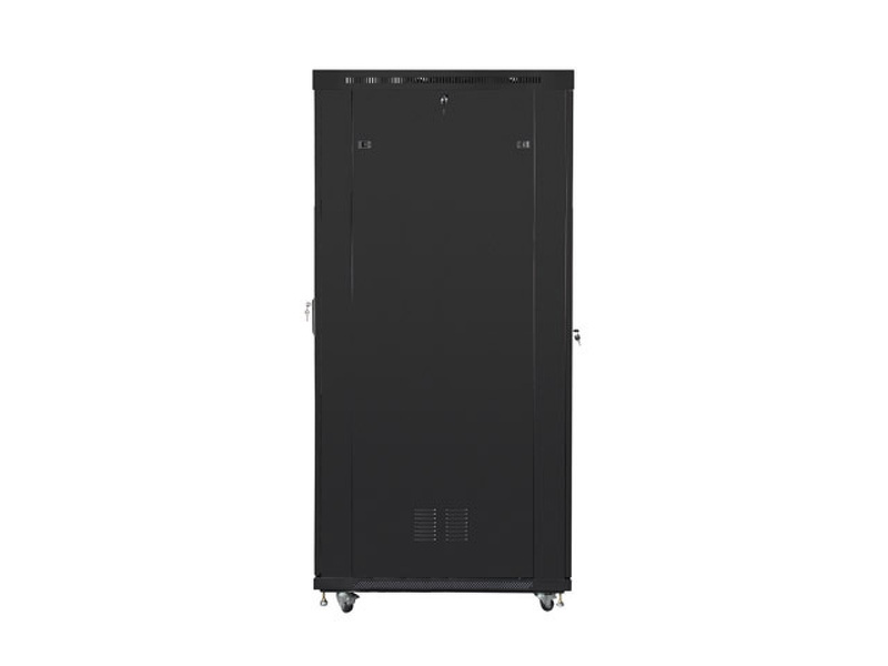 Zdjęcie produktu: Szafa Instalacyjna Rack Stojąca 19" 42U 800x800 Czarna Drzwi Szklane LCD (Flat Pack) Lanberg