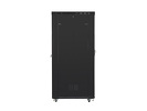 Miniatura zdjęcia: Szafa Instalacyjna Rack Stojąca 19" 42U 800x800 Czarna Drzwi Szklane LCD (Flat Pack) Lanberg