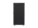 Miniatura zdjęcia: Szafa Instalacyjna Rack Stojąca 19" 42U 800x800 Czarna Drzwi Szklane LCD (Flat Pack) Lanberg