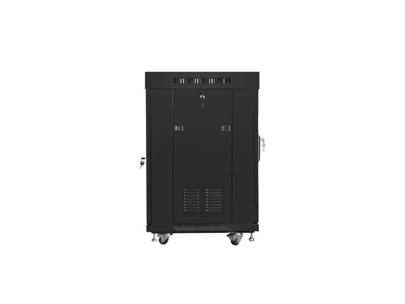 Zdjęcie produktu: Szafa instalacyjna Rack stojąca 19" 15U 600X600 czarna szklane drzwi LCD (Flat pack) Lanberg Zdjęcie produktu: Szafa instalacyjna Rack stojąca 19" 15U 600X600 czarna szklane drzwi LCD (Flat pack) Lanberg