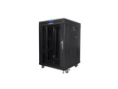 Miniatura zdjęcia: Szafa instalacyjna Rack stojąca 19" 15U 600X600 czarna szklane drzwi LCD (Flat pack) Lanberg Miniatura zdjęcia: Szafa instalacyjna Rack stojąca 19" 15U 600X600 czarna szklane drzwi LCD (Flat pack) Lanberg